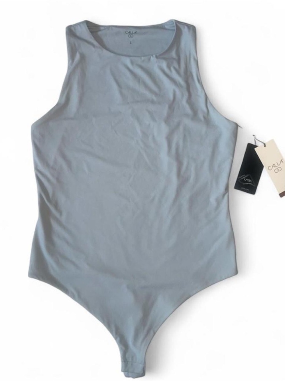 Calia Tank Bodysuit Pale Blue | L